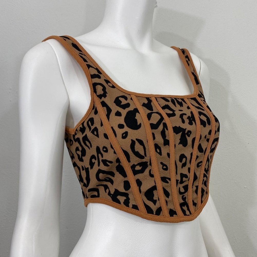 SHEIN Woman’s Leopard Print Top - Size M